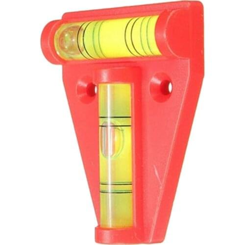 Car Caravan Balance Tool T-shaped Two Way Mini Bubble Spirit Level Builder Measurment Levelling Tool Campervan