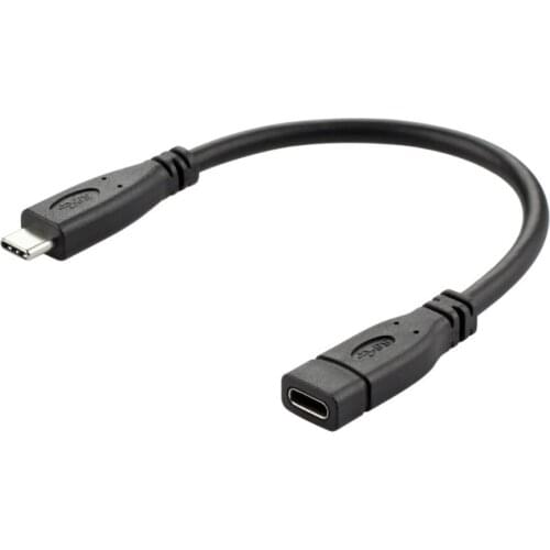 USB 3.1 Type C Extension Cable Male to Female Cord high speed Data usb c extender Cable for huawei notebook macbook