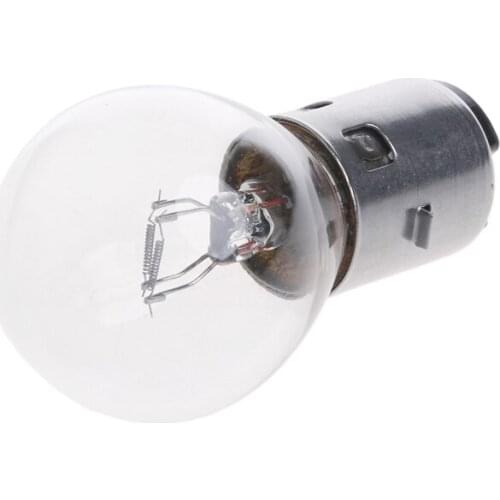 Motorcycle 12V 25W 10A B35 BA20D Headlight Bulb For ATV Moped Scooter Glass Wholesale