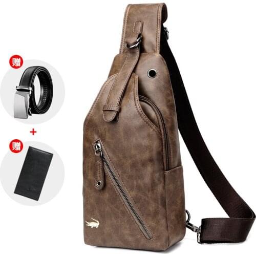 Chest bag mens shoulder bag messenger bag waist bag European and American small backpack male R men 2021 new gift man bag