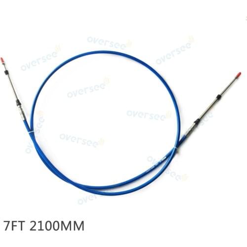 OVERSEE Outboard Throttle Shift Cable, Remote Control Box Cable 7 Ft For Yamaha Tohatsu Outboard Engine