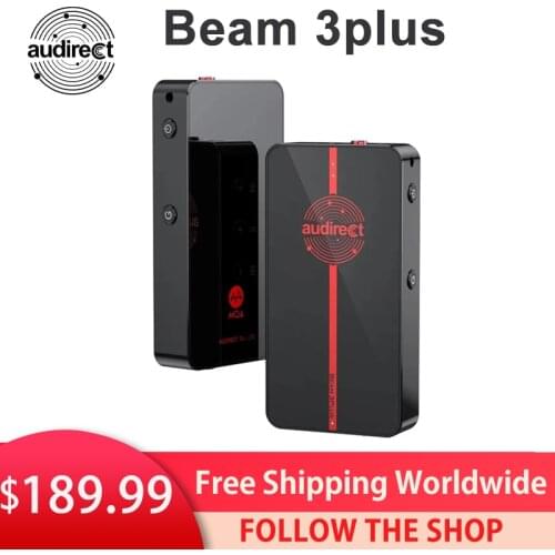 Hilidac Audirect Beam 3plus MQA DAC Headphone Amplifier ES9281AC Bluetooth Support sbc/aac/aptx/aptx-HD/LDAC with 3.5mm/4.4mm