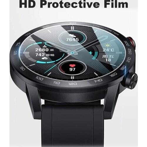 3PC Clear HD watch protective film For Huawei honor magic watch 2 46mm 42mm Screen Protector Premium Protector Film Anti-Scratch