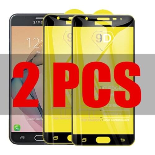 2Pcs 9D Glass For Samsung J7 Prime J5 J2 Protective Glass for Samsung Galaxy J5 J7 J2 Prime J7prime J5prime Screen Protector