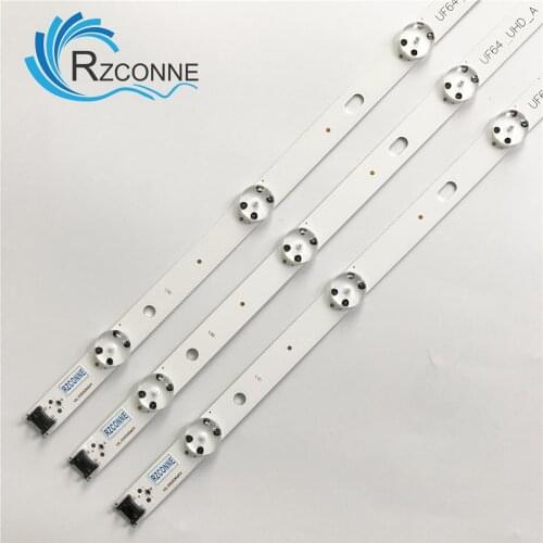 LED Backlight strip 8 lamp For LG Innotek Direct 43inch UHD 1Bar 24EA 43uh619v 43UH610V 43UH6030 UF64 UHD_A 43LH5700 43LH60FHD