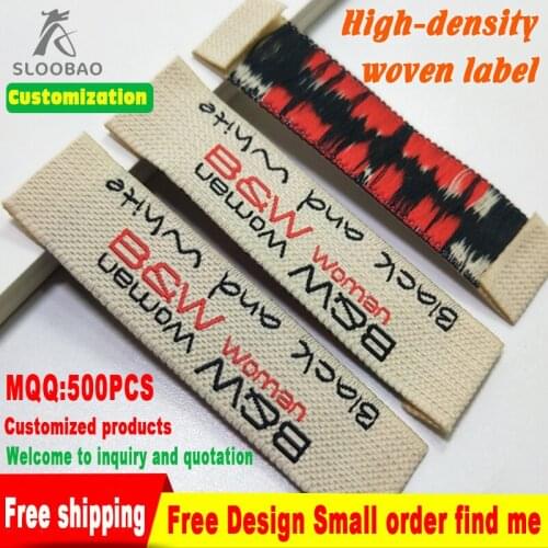 CustomHighDensityWovenLabelEtiquetasPersonalizadasWaterSolubleDiyLoveFlowerClothingUnderwearBraAccessoriesManufacturersfFreeShip