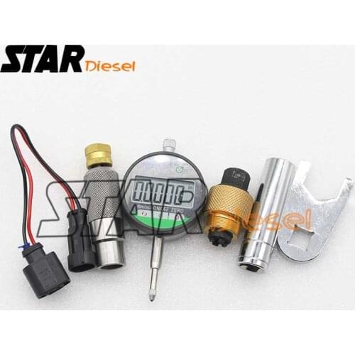 STAR diesel S0116 Common Rail Fuel Injector Test Measuring Tools Disassembly + Lift Detection Set For Siemens Piezo