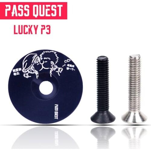 PASS QUEST Ultralight Bicycle Headset Aluminum Alloy 7075-T6 Mountain Road Bike Headset MTB Bike Top Cap Fit On OD2/31.8mm Fork