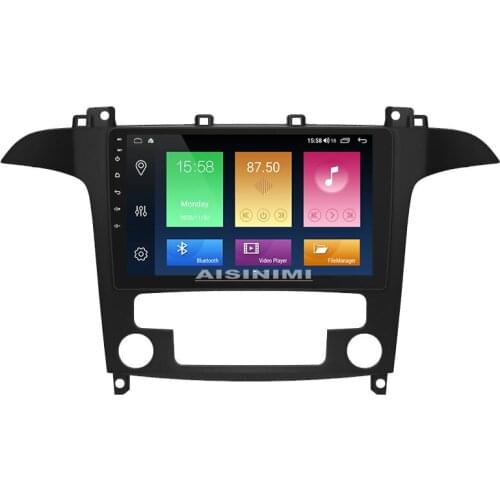 AISINIMI Android 10 Car Dvd Player navigation For FORD S-MAX 2008-2010 car radio Car Audio Gps Multimedia Stereo Monitor