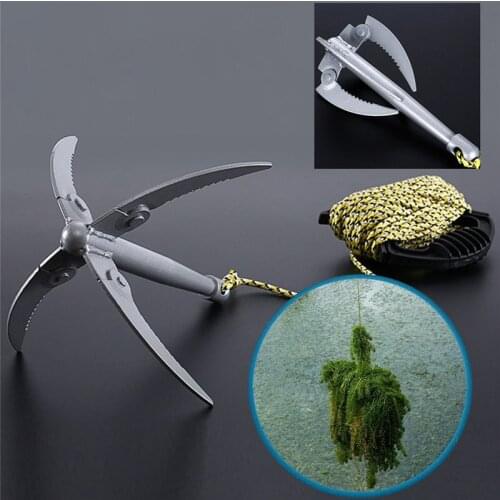 Hot Sale Fishing Accessories Folding Aquatic Plants Grass Cutter Great for Removing Water Plants Pesca Accesorios Herramientas 7