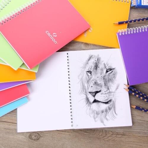 Canson Artist Sketch Book A5/A4 Sketchbook 40 Sheets Coil Notebook Drawing Painting Sketch Art Supplies