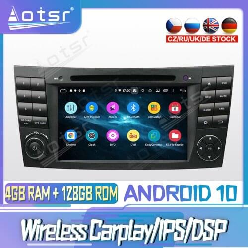 Android 10 PX6 128G For Benz E-Class W211 W219 G-Class Car DVD GPS Navigation Auto Radio Stereo Multimedia Player HeadUnit 2din