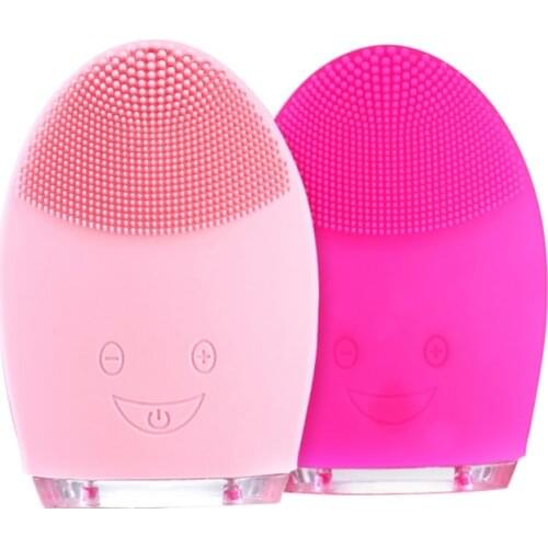 Face Cleaning Washing Machine Mini Electric Massage Brush Deep Pore Cleaning Waterproof Silicone Cleansing Tools