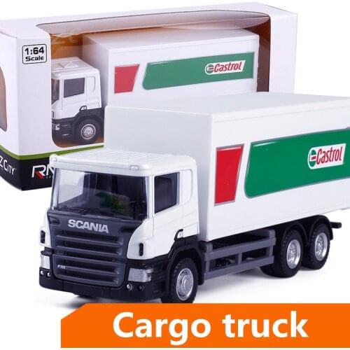 1:64 alloy construction vehicles,high simulation cargo truck,Inertial taxiing toys,childrens educational toy,free shipping