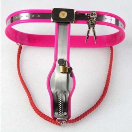 Manyjoy Female Model Y Adjustable Stainless Steel Chastity Belt Device BDSM Bondage Sex Toys For Women