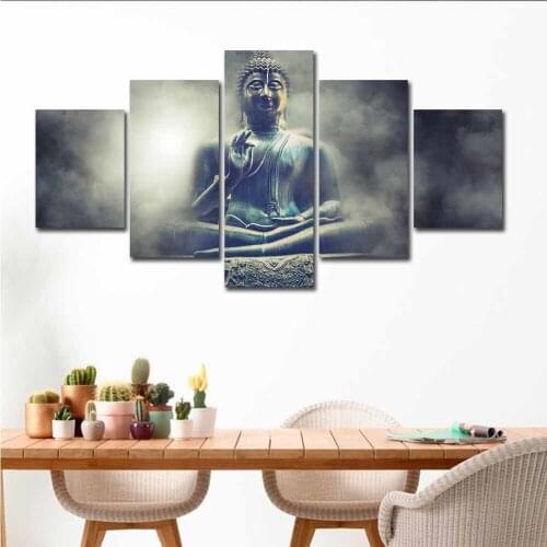 5 pcs diamond painting buddha embroidery with beads Diamond mosaic religion icon gift 5d square round drill cross Stitch kit