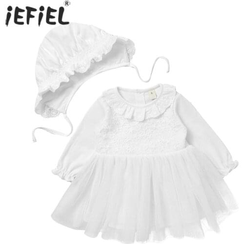 Baby Christening Gowns Infant Baby Girl Baptism Dresses Summer Babies Girl Embroidered Princess Tulle Dress Toddler Girl Clothe