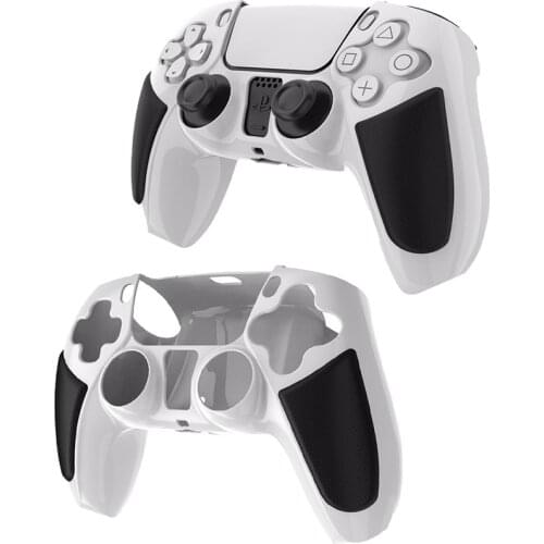 Silicone Protective Case Cover Skin Guard for Sony PS5 Wireless Controller Playstation 5 DualSense Anti-Slip Soft Rubber Sleeve