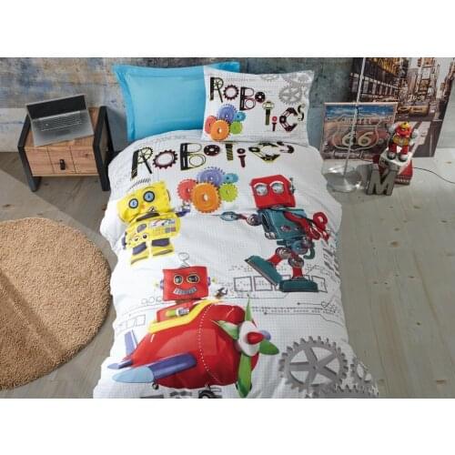 Cottonbox Junior Suite Robot Blue