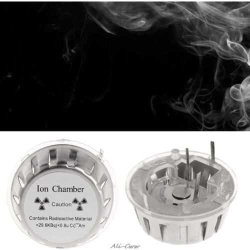 Ion Chamber Metal Geiger Fire Alarm Security System Source Smoke Detector Sensor