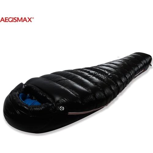 AEGISMAX G Winter 95% Goose Down Sleeping Bag 15D Nylon Waterproof FP800 Warm Comfort Outdoor Camping -22℉~-10℉ Sleeping Bag