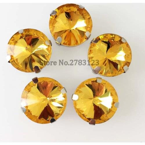 8mm/10mm/12mm/14mm/16mm 20pcs/bag round shape sew on rhinestones,AAA Glass Crystal Material diy/Clothing accessories
