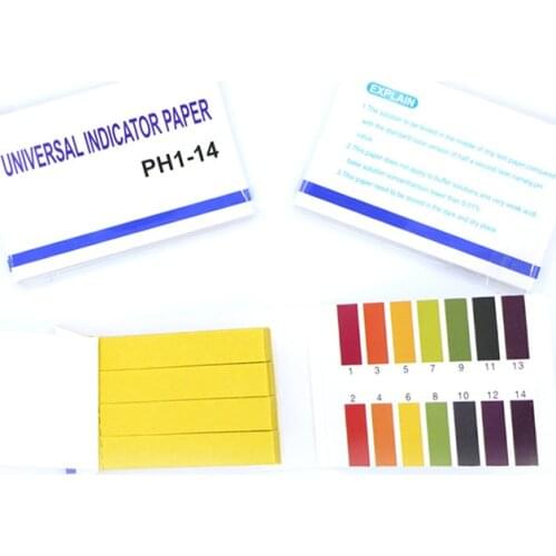 1Set/80 Strip Ph Test Strip Aquarium Pond Water Testing Ph Litmus Paper Full Range Alkaline Acid 1-14 Test Paper Health Monitors