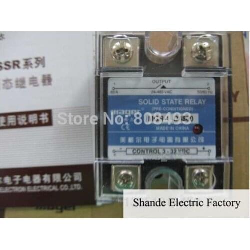 SSR 60A DC-AC Solid state relay Quality Goods MGR-1 D4860 Mager MGR