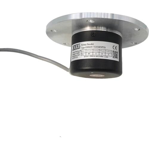 High precision incremental solid shaft rotary encoder GHS115-11C1024BSL526 line driver output 5 26 Vdc optical sensor on sale