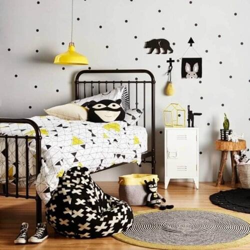 ZebraHome Black Wall Stickers