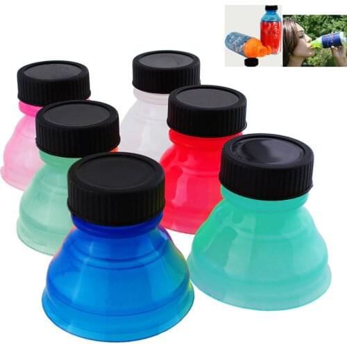 100Pcs Bottle Top Lid Soda Saver Pop Beer Beverage Can Cap Top Cover Protector Wine Bottle Stopper Drink Bottle Opener Drinkware