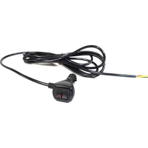 12V 10 ft 3 Wires Cigarette Cigar Lighter Socket Plug Connector & Extension Wire With On Off Toggle Switch & Changing Pattern Sw