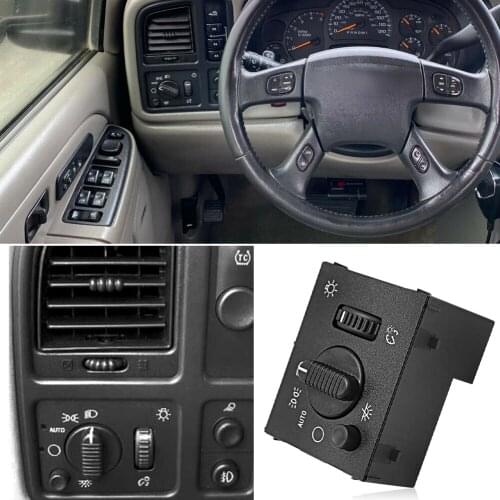 2021 NEW Car Headlight Switch Fit For Chevy Silverado GMC Sierra Yukon D1595G 1S8489 19381535 Headlamp Dimmer Switch