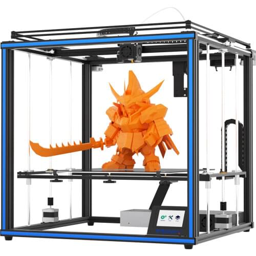 TRONXY X5SA-400PRO 3D Printer Hotbed Size 400*400mm DIY Kit Multi-function Quiet Drive Guide Rail Bowdon Titan Extruder