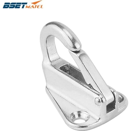 43mm Stainless Steel 316 Fender Spring Hook Snap Fending Hook Attach Rope Boat Sail Tug Ship marine Hardware