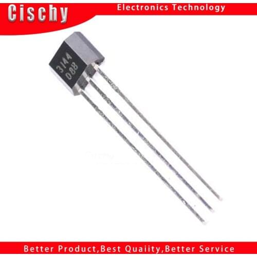 10pcs A3144 OH3144 Y3144 Hall Effect Sensor Brushless Electric Motor TO-92UA WAVGAT A3144EUA