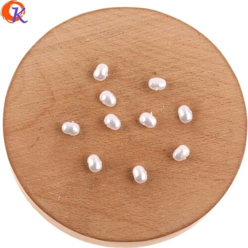 Cordial Design 500Pcs 5*7MM Acrylic Beads/Jewelry Accessories/Imitation Pearl Bead/Hand Made/DIY Beads Making/Earring Findings