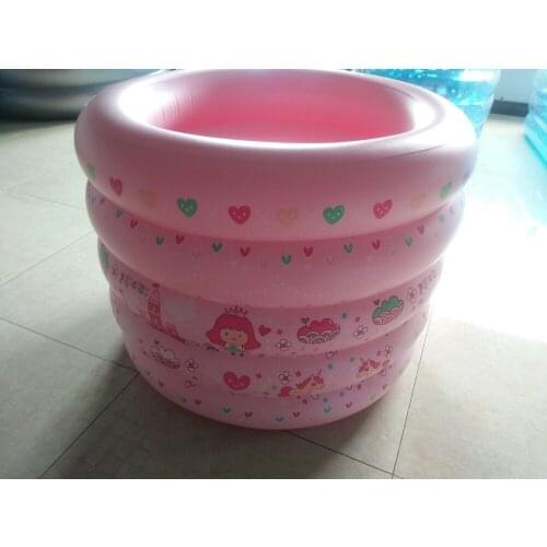 Wholesale 100*70cm Eco-friendly PVC Thicken Inflatable Baby paddling pool Colorful Ocean balls pool