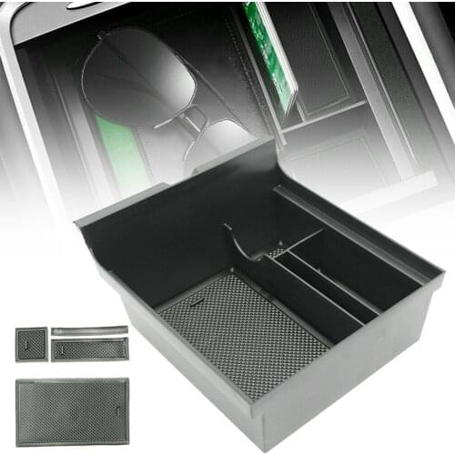 For 2021 Tesla Model 3 Model Y Center Console Organizer Stowing Tray Accessories