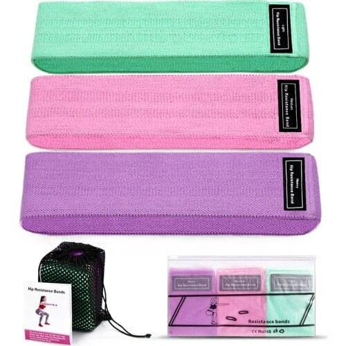 Exercise Bands Hip Circle Loop Resistance Band Workout Exercise for Legs Thigh Glute Butt Squat Bands Non-slip Design
