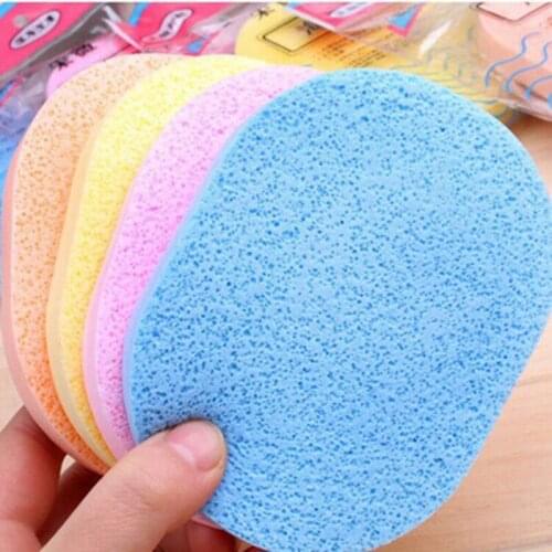 30pcs Seaweed Cleansing puff Makeup Wash Pad sponge Face cleaning wash care Exfoliator Cosmetic Tool
