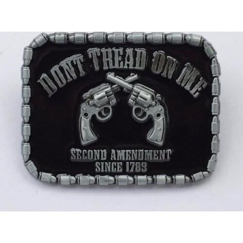 DON'T TREAD ON ME belt buckle Fashion Man Woman Jeans Accessories For 4cm Wideth Belt