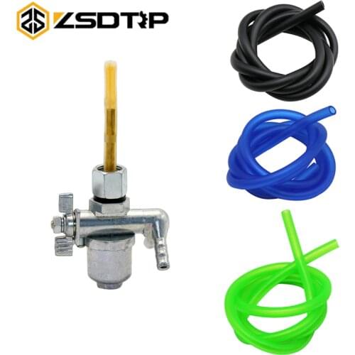 ZSDTRP Motorcycle Fuel Tank Switch+1M Fuel pipe Hose For BMW K750 Ural R50 R60/2 R69S R12 K750 R1 R71 M72