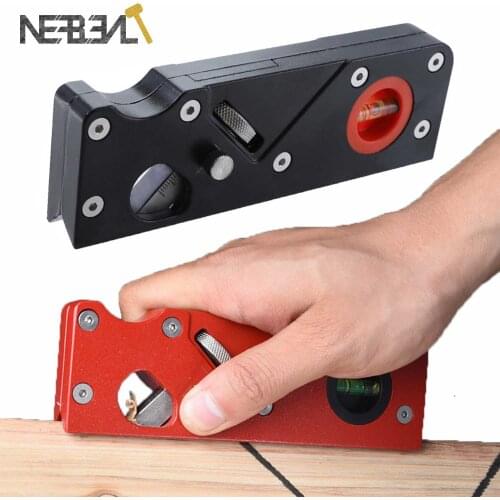 Woodworking Edge Corner Plane 45 Degree Level Bevel Manual Planer Chamfering Trimming Flattening Tool Round Corner
