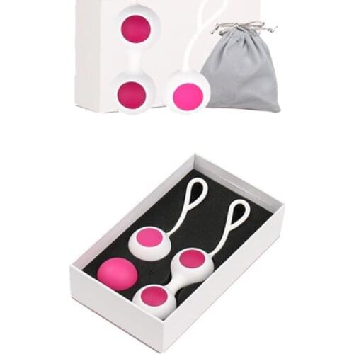 Silicone Smart Ball Kegel Balls Ben Wa Kegel Muscle Trainer Vaginal Geisha Ball Massage Vibrator for Female food grade medical