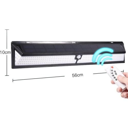 184 LED Solar Light Outdoor Solar Lamp PIR Motion Sensor Solar Powered Spotlight 3 Modes Wall light For Street Garden Decoration