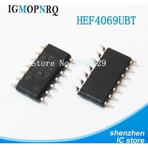 10PCS HEF4069UBT SOP14 CD4069 HEF4069 SOP HCF4069 SMD CD4069UBM SOP-14 HEF4069BT CD4069BM new and IC