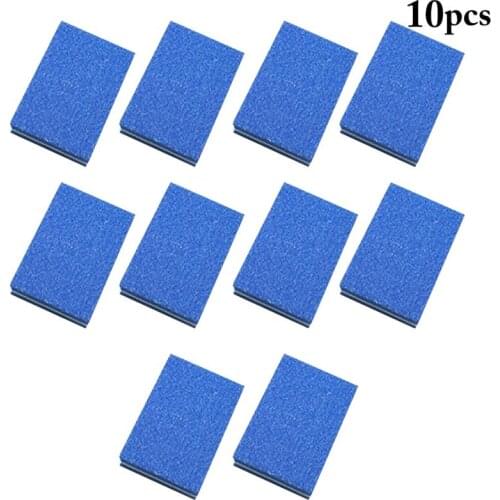 10PCS/Set Kapmore Nail Buffer Block 2-sided Professional Nail Art Buffer Manicure Buffer Mini Nail File Blocks Colorful Sponge