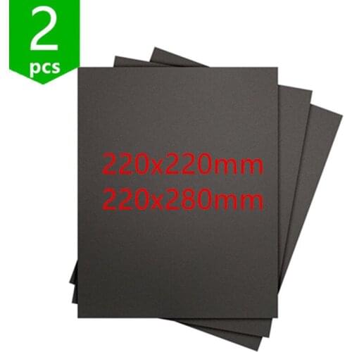 2pcs TEVO Tarantula heat bed Sticker 220mm / 280mm Heat bed PC Build Surface 3D Printer part