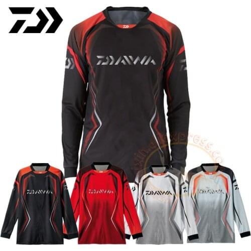 2022 Outdoor Jersey Quick Dry Fishing Cycling Hiking Jersey Large Size Fishing Clothing Long Sleeve Anti-UV Autumn Fishing Shirt